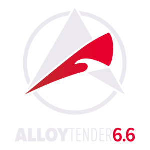 alloy tender logo light